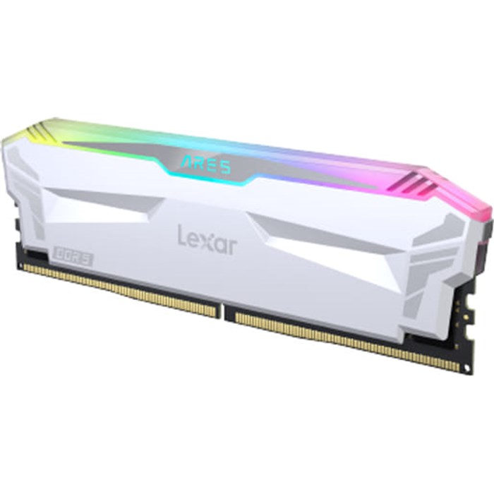 رم کامپیوتر لکسار Ares RGB DDR5 32GB Dual 6400MHz CL32 White - 2