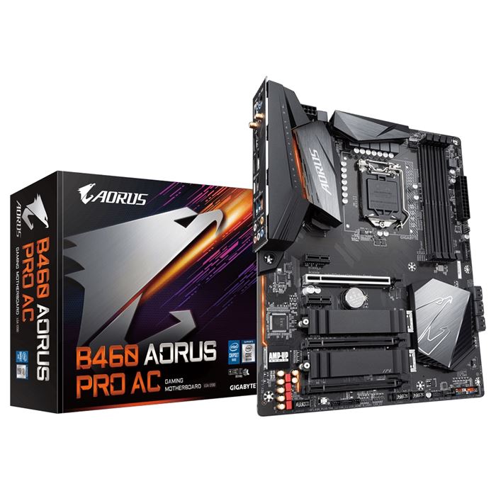 مادربرد گیگابایت مدل B460 AORUS PRO AC (rev. 1.0) LGA 1200 