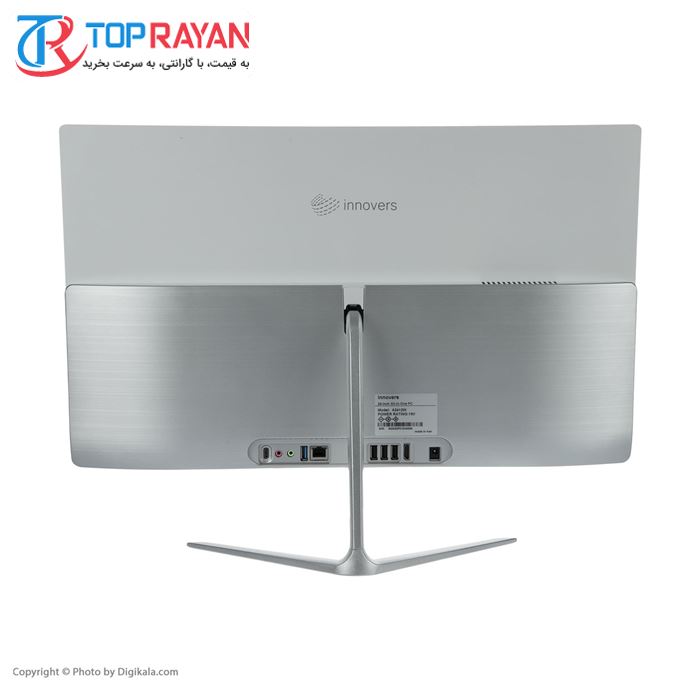 کامپیوتر آماده 24 اینچی اینوورس مدل A2412W پردازنده Core i7 8700 رم 8GB حافظه 1TB گرافیک intel - 5