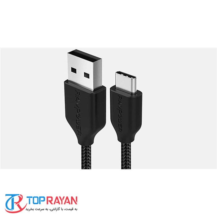 کابل تبدیل USB به USB-C راو پاور مدل RP-CB۰۱۷ طول ۰.۹ متر - 4