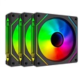 Logikey F325B Triple 120mm ARGB Case Fan