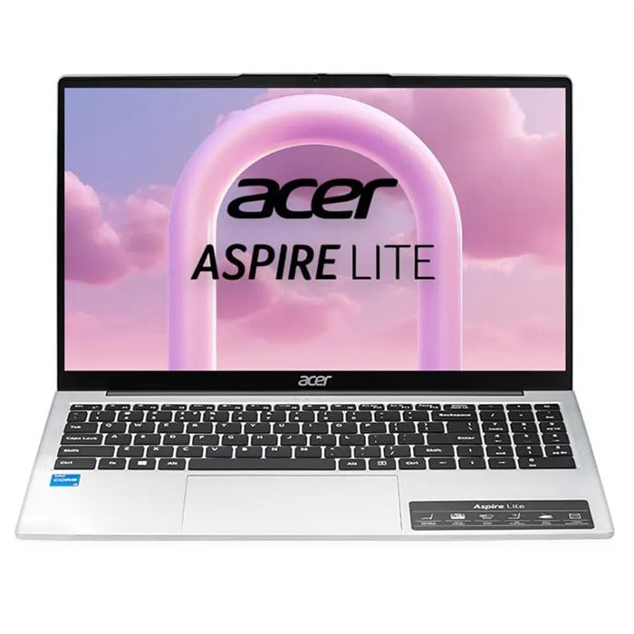 لپ تاپ 15.6 اینچی ایسر مدل Aspire Lite AL15 پردازنده Core 5 210H رم 16GB LPDDR5 حافظه 1TB SSD گرافیک Intel