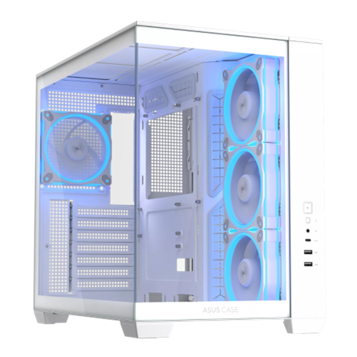کیس گیمینگ ایسوس مدل A32 PLUS TG White