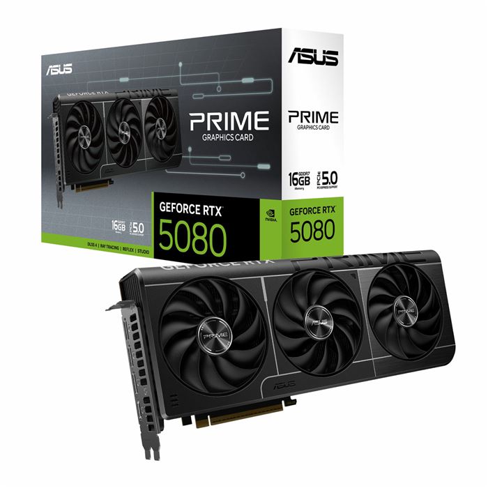 کارت گرافیک ایسوس PRIME GeForce RTX 5080 16GB GDDR7