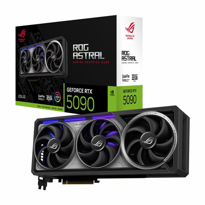 کارت گرافیک ایسوس ROG Astral GeForce RTX 5090 32GB GDDR7