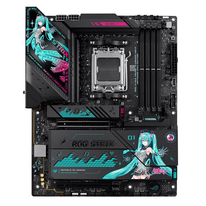 مادربرد ایسوس ROG STRIX X870E-H GAMING HATSUNE MIKU - 4