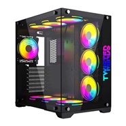 Twisted Minds Bullet-07 Black Mid-Tower Gaming Computer Case