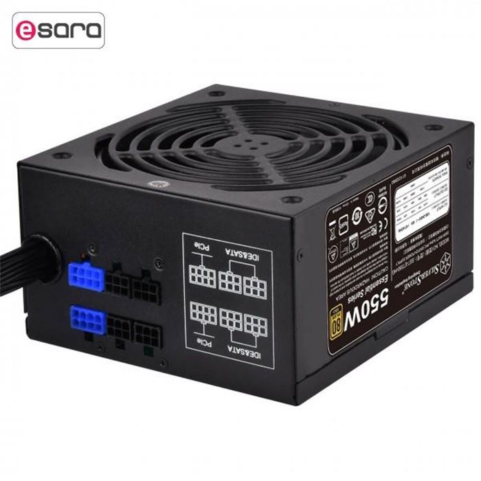 منبع تغذیه کامپیوتر سیلوراستون مدل Essential SST-ET۵۵۰-HG - 2