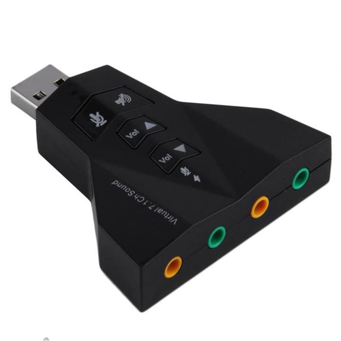 کارت صدا ولوم دار DIANA USB 7.1 - 3