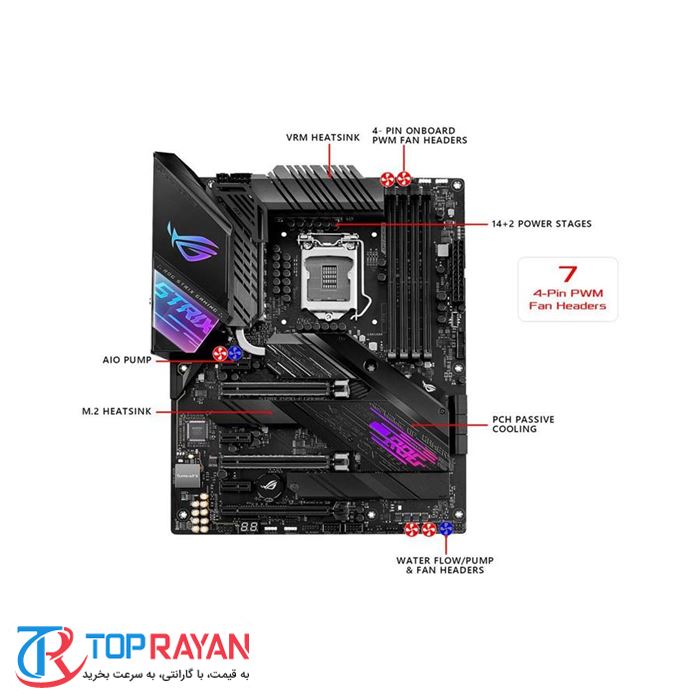 مادربرد ایسوس مدل ROG STRIX Z۴۹۰-E GAMING - 4