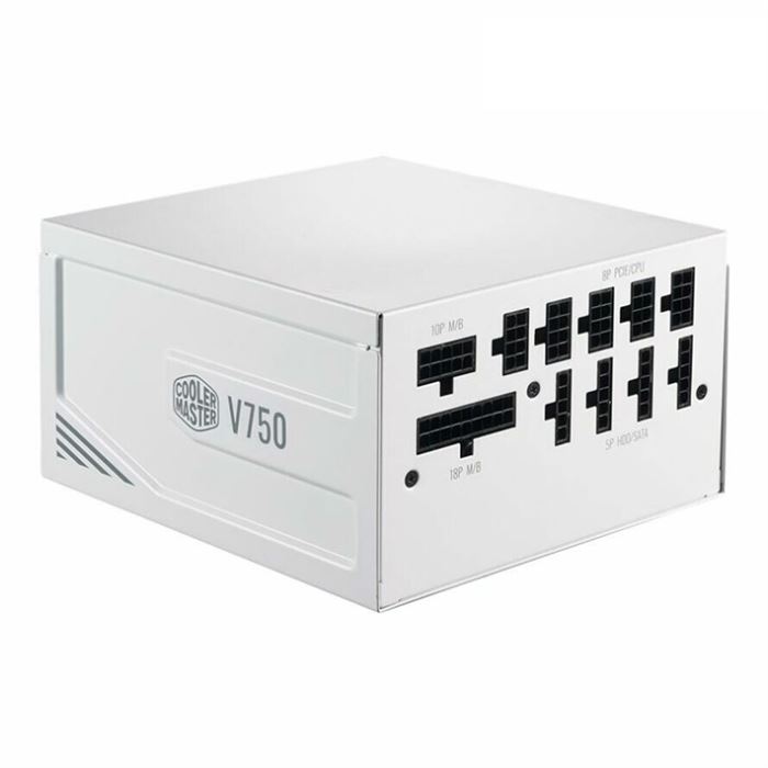 پاور 750 وات کولرمستر V750 GOLD-V2 WHITE EDITION Full Modular - 2