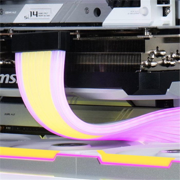 کابل کانکتور بی سیم لیان لی Lian Li Strimer Wireless 24 Pin RGB - 7