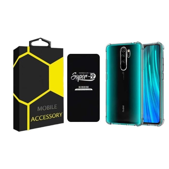 کاور مناسب برای گوشی موبایل شیائومی Redmi Note 8 Pro به همراه محافظ صفحه نمایش - 2