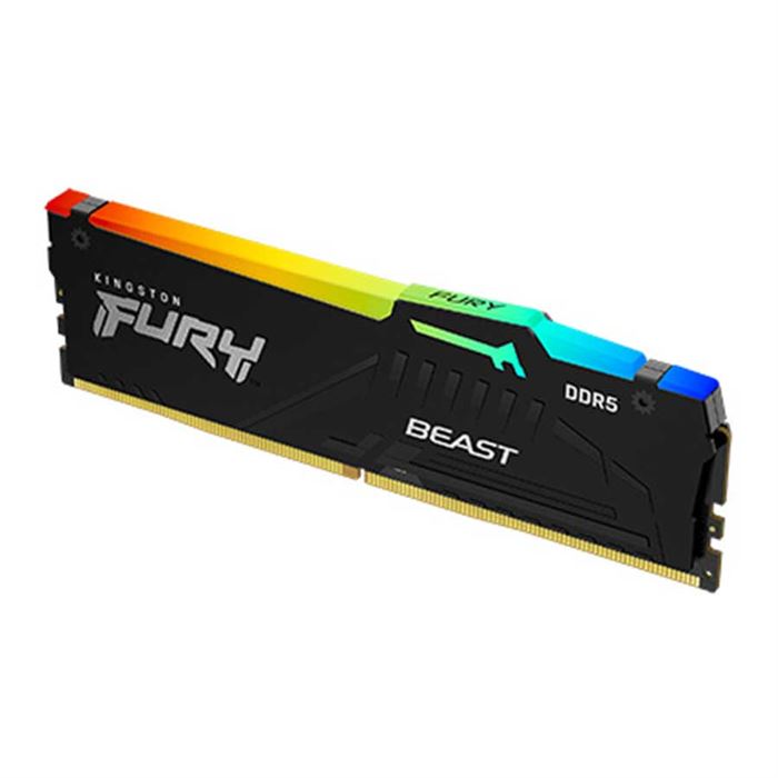 رم کامپیوتر DDR5 تک کاناله 6000 مگاهرتز CL40 کینگستون ظرفیت 16 گیگابایت - 2