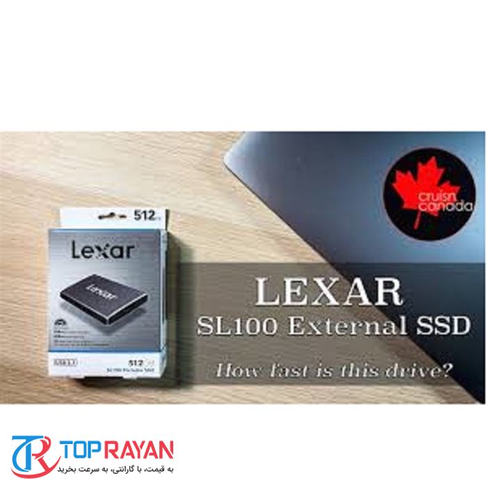 حافظه SSD اکسترنال لکسار مدل SL100 ظرفیت 512 گیگابایت - 4