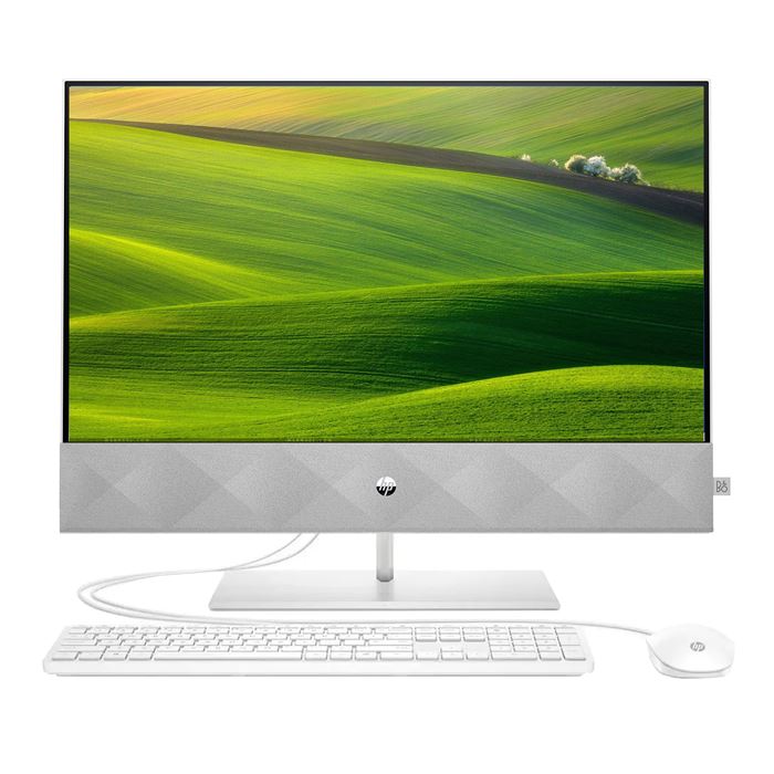 کامپیوتر آماده 23.8 اینچی اچ‌پی مدل Pavilion 24 K0154-B پردازنده Core i5 10400T رم 8GB حافظه 1TB+256GB SSD گرافیک 2GB (MX350)