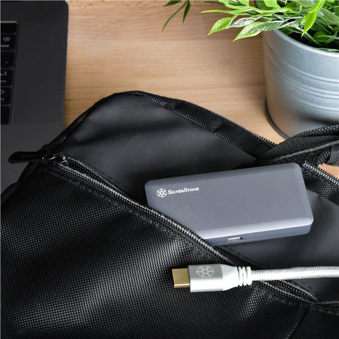 مبدل USB-C به USB / HDMI سیلوراستون مدل EP14C - 10