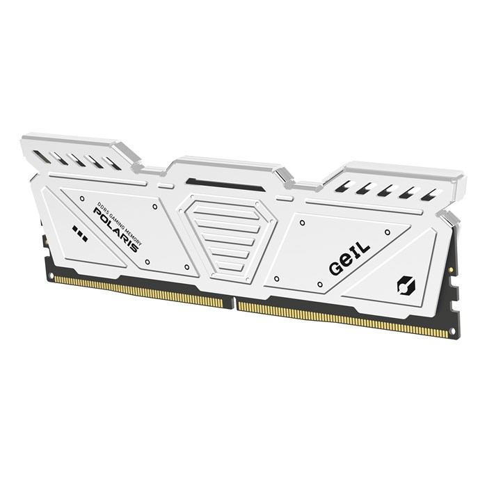 رم کامپیوتر DDR5 تک کاناله 4800 مگاهرتز CL40 گیل Polaris ظرفیت 16 گیگابایت سفید - 5