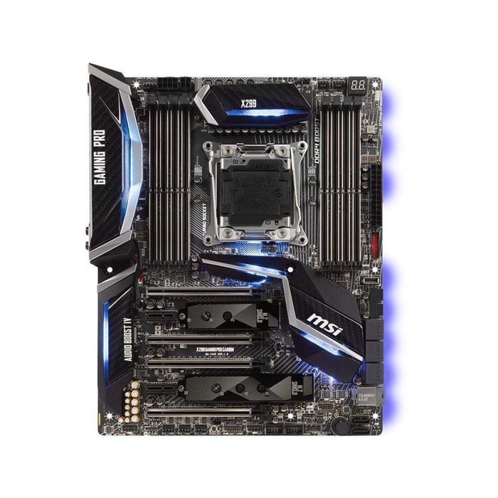 MB: MSI X299 Gaming Pro Carbon AC - 8