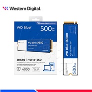 Western Digital Blue SN580 500GB 2280 NVMe M.2 SSD