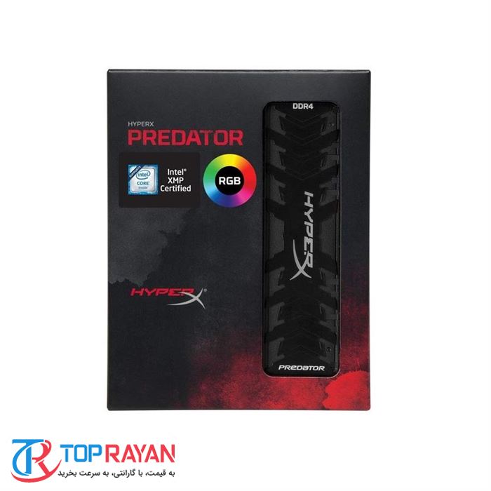 رم کامپیوتر ۴کاناله کینگستون مدل HyperX Predator RGB با حافظه ۳۲ گیگابایت و فرکانس ۳۶۰۰ مگاهرتز - 5