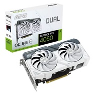ASUS Dual GeForce RTX 4060 White OC Edition 8GB GDDR6 Graphics Card