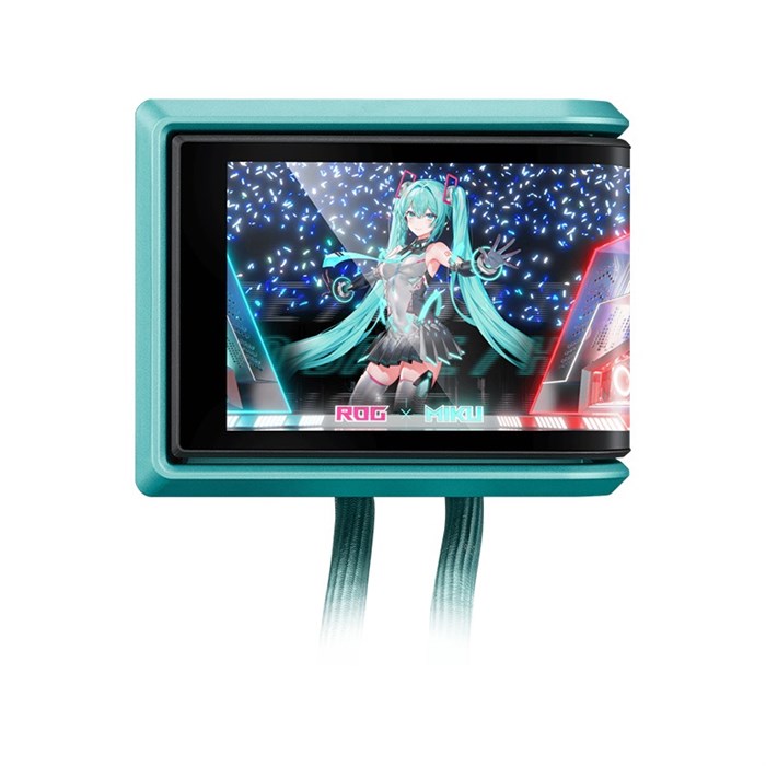 فن خنک کننده مایع پردازنده ایسوس ROG RYUO IV 360 ARGB HATSUNE MIKU - 7