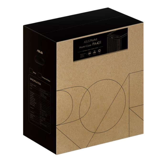 کیس ایسوس پنل متال ProArt PA401 Wood Edition - 10