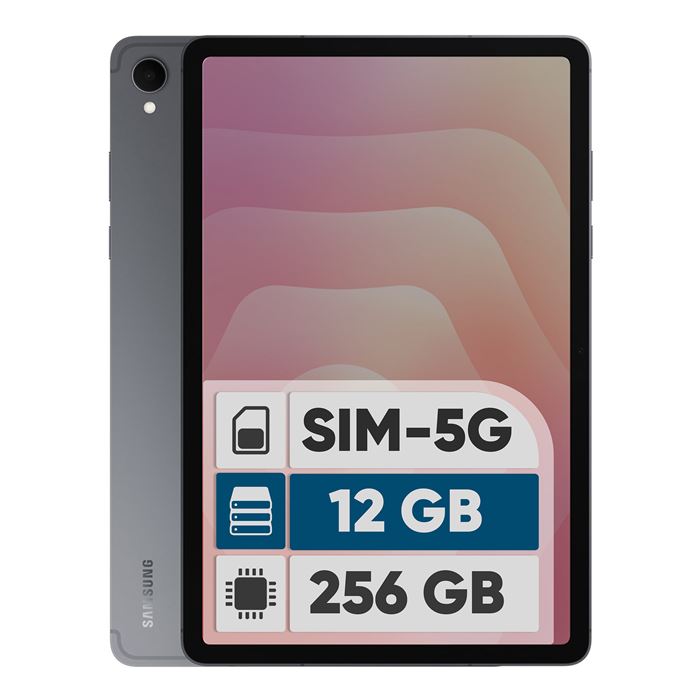 تبلت ۱۱ اینچ سامسونگ مدل Galaxy Tab S11 ظرفیت 256 گیگابایت و رم 12 گیگابایت، قابلیت پشتیبانی از سیم کارت، رزولوشن دوربین ۱۳ مگاپیکسل، پشتیبانی از قلم و کیبورد - 2