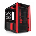 Nzxt H210i Matte Black/Red Computer Case