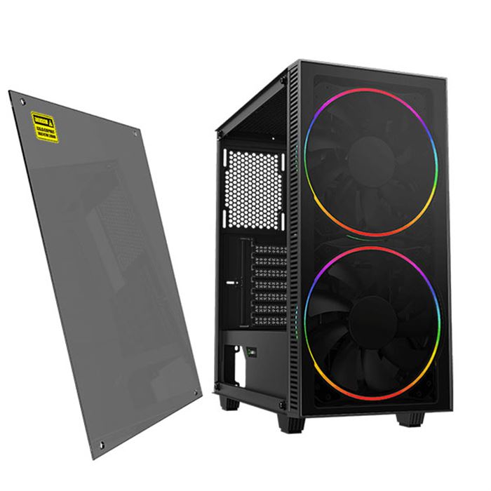 کیس کامپیوتر گیم مکس مدل Black Hole - 5