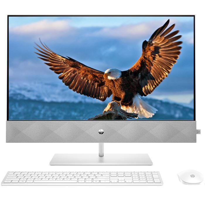 کامپیوتر آماده 27 اینچی اچ‌پی مدل Pavilion 27 D1340-B پردازنده Core i7 10700T رم 32GB حافظه 1TB+256GB SSD گرافیک 4GB (GTX 1650)