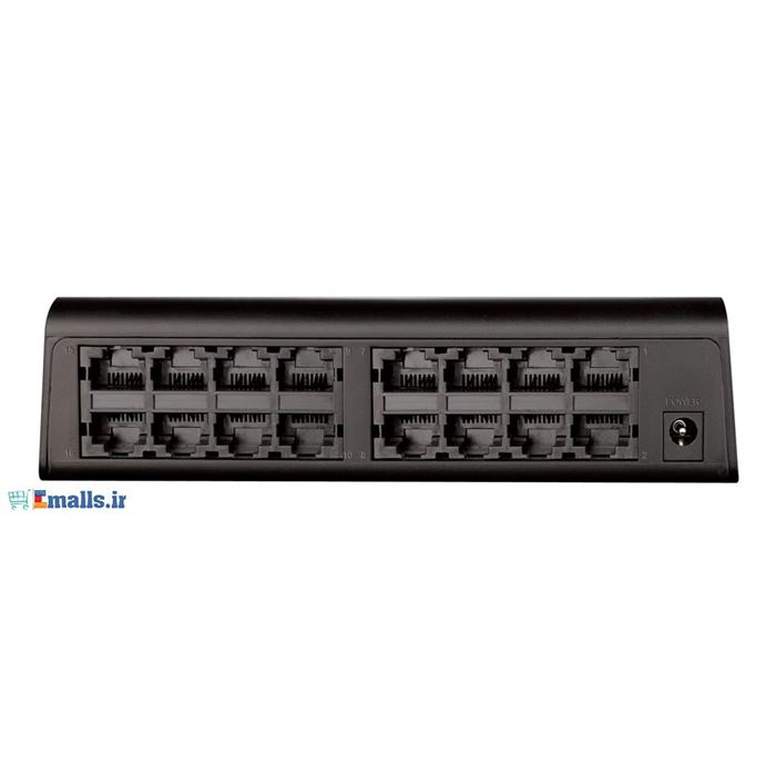 سوییچ 16 پورت غیر مدیریتی و مگابیتی دی-لینک مدل DES-1016A - 5