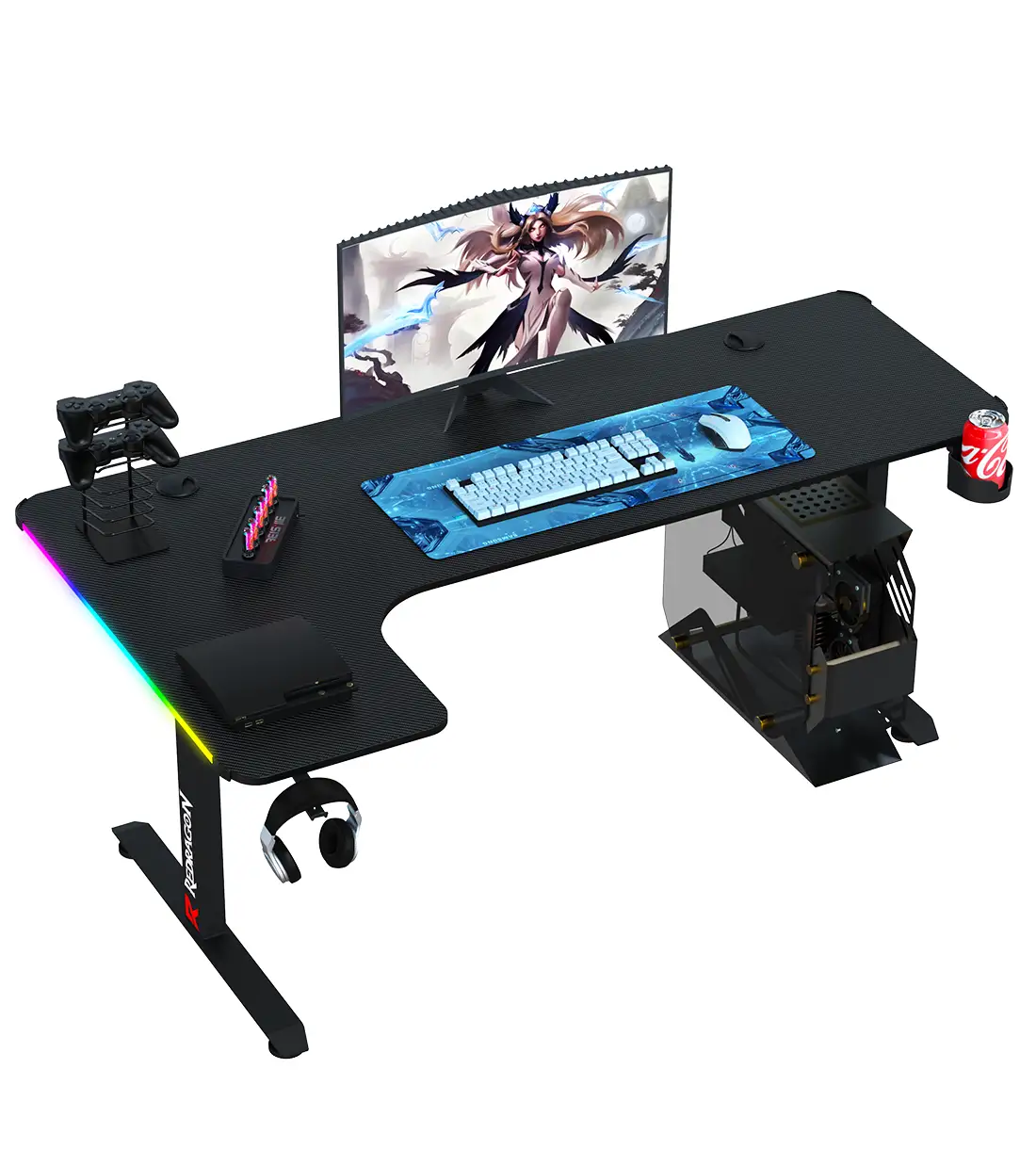میز گیمینگ ردراگون GD-3200-L 160cm RGB - 8