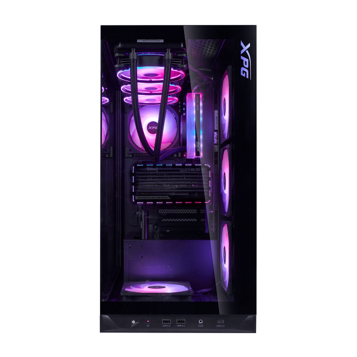 کیس گیمینگ ای دیتا مدل XPG Invader X BTF MID-TOWER Chassis Black - 6
