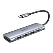 Ugreen  CM-195 USB 3.0 Hub, 2 Port With 1 HDMI Port / 70411