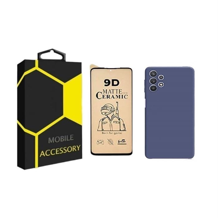کاور silicon برای گوشی موبایل سامسونگ Galaxy A53 5G به همراه محافظ صفحه نمایش - 2
