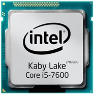 Intel Core i5-7600 3.5GHz FCLGA 1151 Kaby Lake TRAY CPU