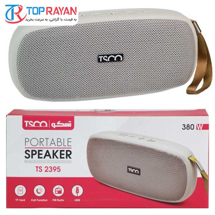 اسپیکر بلوتوثی قابل حمل تسکو مدل TS 2395 - 5