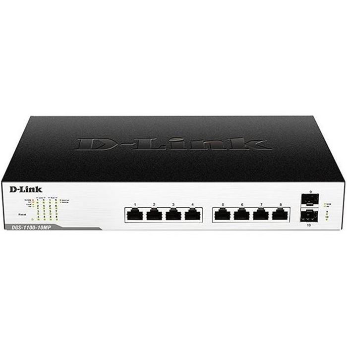 سوییچ 10 پورت دی-لینک مدل DGS-1100-10MP - 2