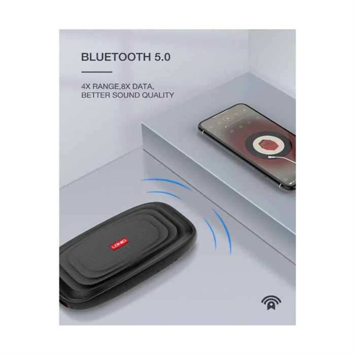 اسپیکر بلوتوثی قابل حمل الدینیو مدل BTS11 - 10