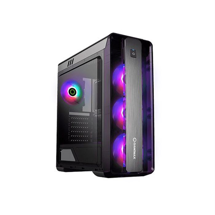 کیس کامپیوتر گیم مکس مشکی  مدل Moon Light FRGB - 2