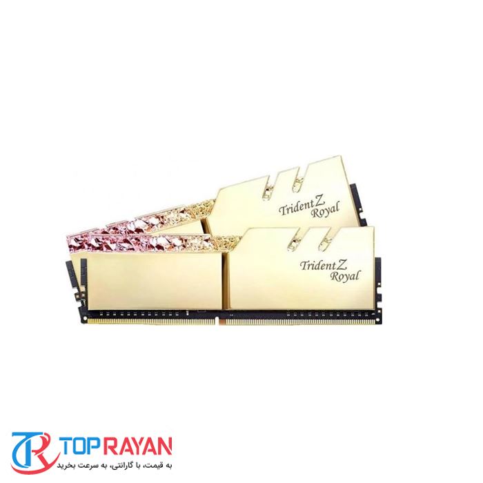 رم جی اسکیل سری Trident Z Royal با ظرفیت 32 گیگابایت و فرکانس 3000 مگاهرتز - 3