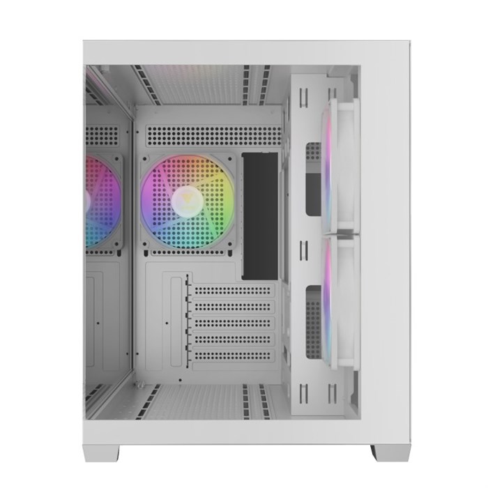 کیس گیمینگ گیم دیاس AURA GC10M ARGB WH - 3
