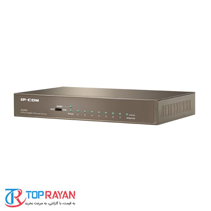 سوئیچ آی پی کام 8 پورت G1008 - 2