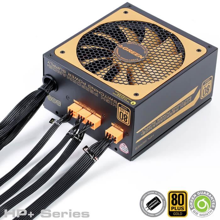 منبع تغذیه ماژولار گرین مدل GP600b-hp Plus - 7