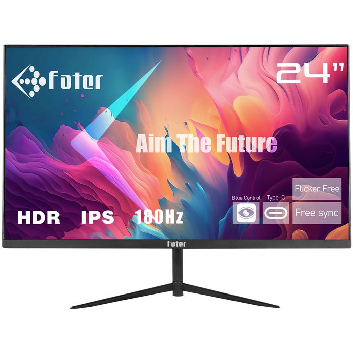 مانیتور گیمینگ 24 اینچ فاطر مدل F24-180 B2-W2 (180 هرتز) - 12