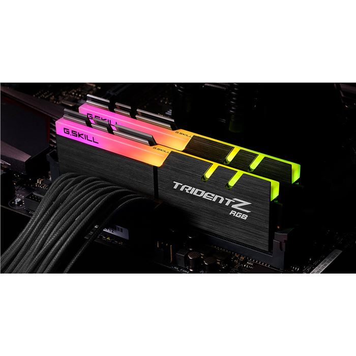 رم دسکتاپ DDR4 دو کاناله 4400 مگاهرتز CL19 جی اسکیل مدل TRIDENTZ RGB ظرفیت 32 گیگابایت - 2