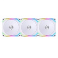 Lian-Li UNI Fan SL120 V2 White ARGB 120mm 3 in 1 Pack Case Fan