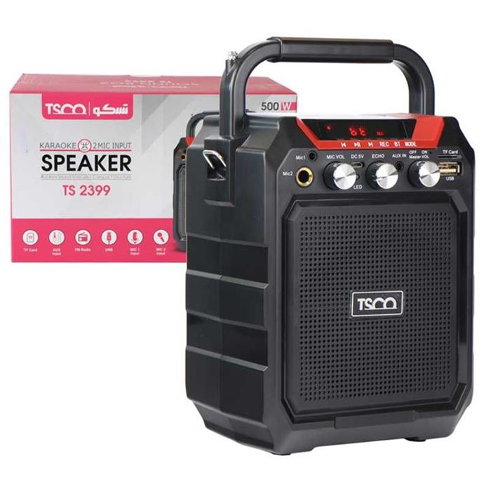 اسپیکر بلوتوث قابل حمل تسکو مدل TS 2399 - 6